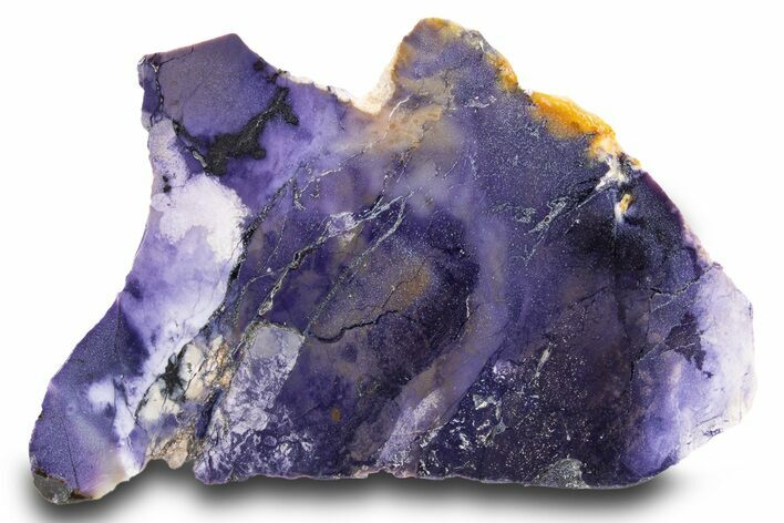 Polished Vibrant Purple Tiffany Stone Slab - Utah #302108